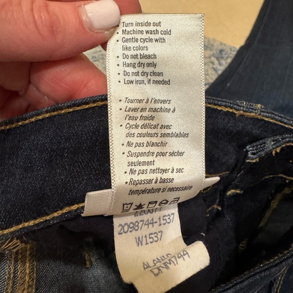 Paige Denim Margot Ultra Skinny High Rise Jeans Size 25 in Alanis Dark Blue NWOT - Picture 5 of 13